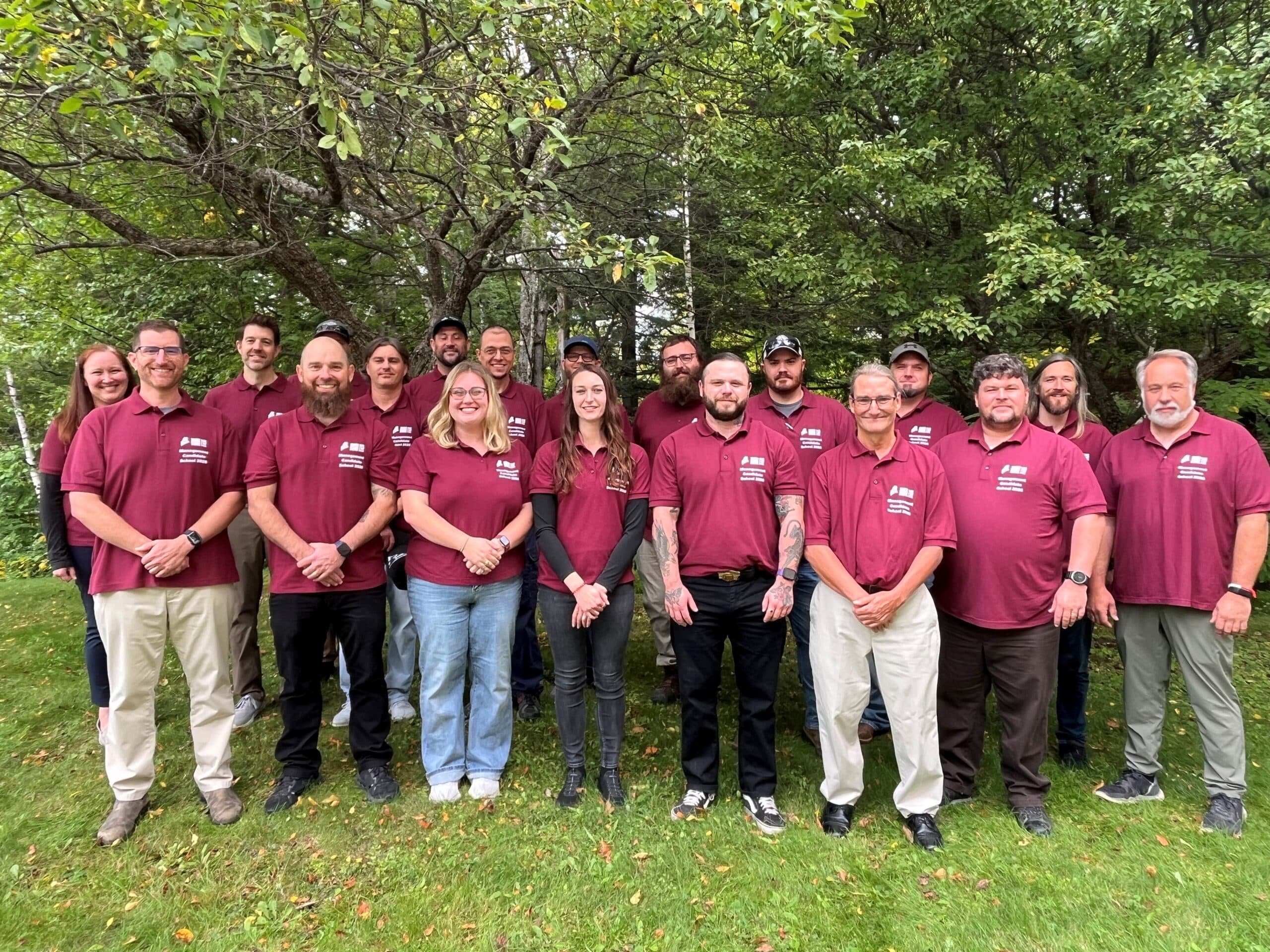 Kevin Prevost with the JETCC Management Candidate School Class of 2026 Kevin Prevost with the JETCC Management Candidate School Class of 2026 at the Maine Water Environment Association Fall Convention.